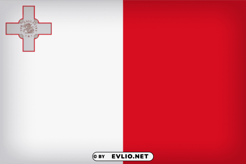 malta large flag PNG free download transparent background