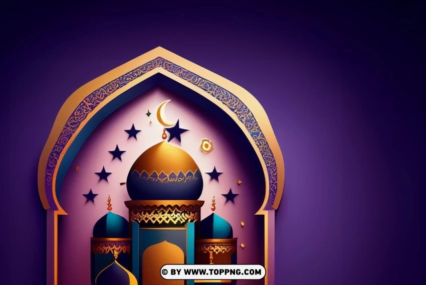 Mawlid al Nabi Islamic Design Template for Prophet Muhammad Birthday Image Free PNG images with transparent backgrounds - Image ID 7ba1388c