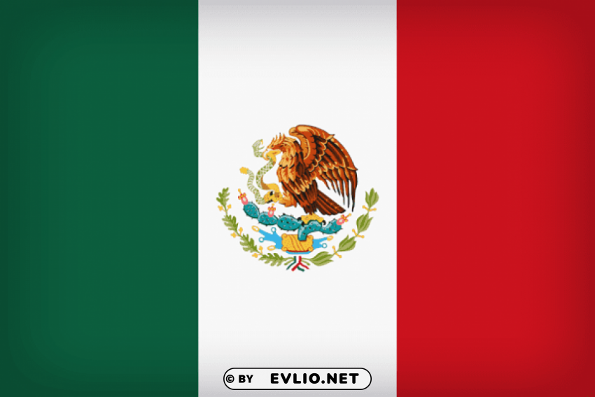 mex large flag PNG icons with transparency