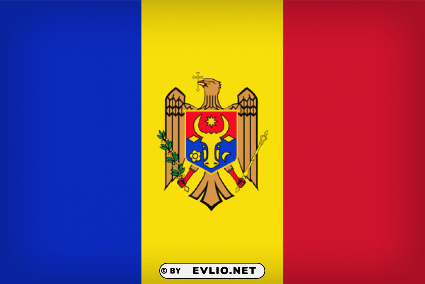 moldova large flag PNG graphics for free