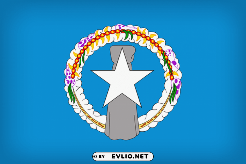 northern mariana islands large flag HighResolution Isolated PNG Image