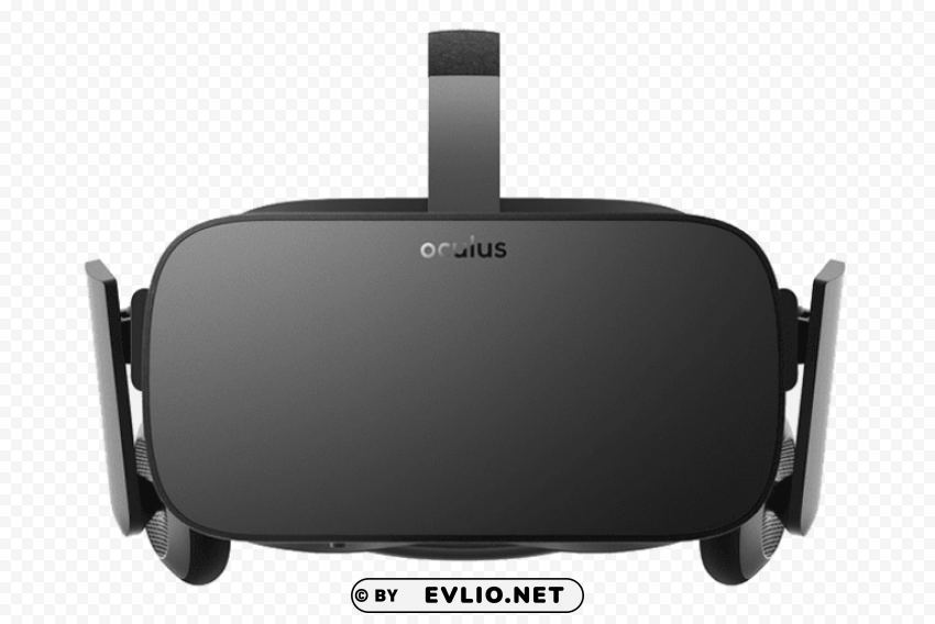 oculus rift vr headset front view PNG free transparent