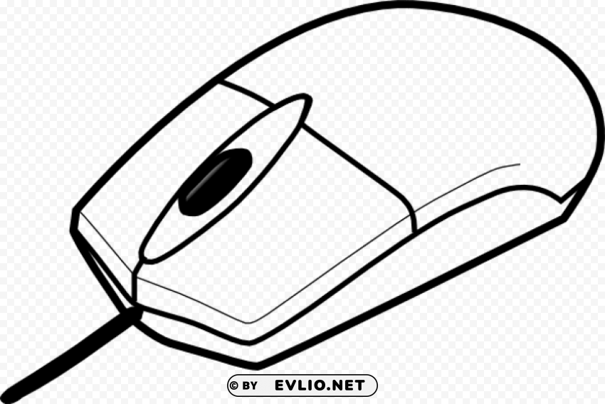 of computer mouse PNG file without watermark