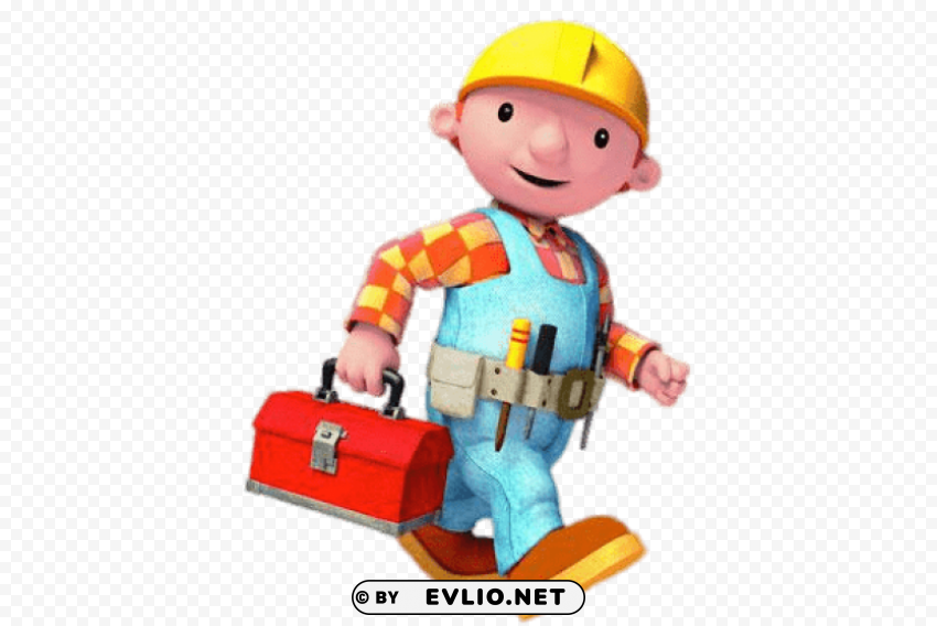 old bob the builder on his way High-resolution transparent PNG images comprehensive assortment