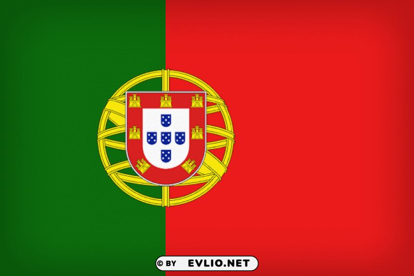 portugal large flag PNG clear background