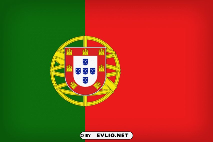 Portugal Large Flag PNG Clear Background