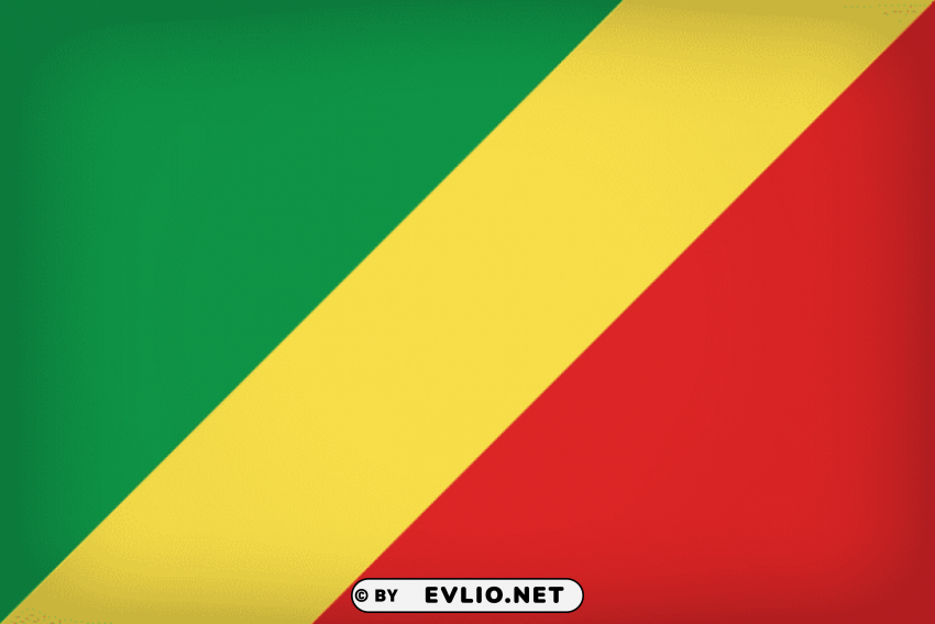 republic of the congo large flag HD transparent PNG