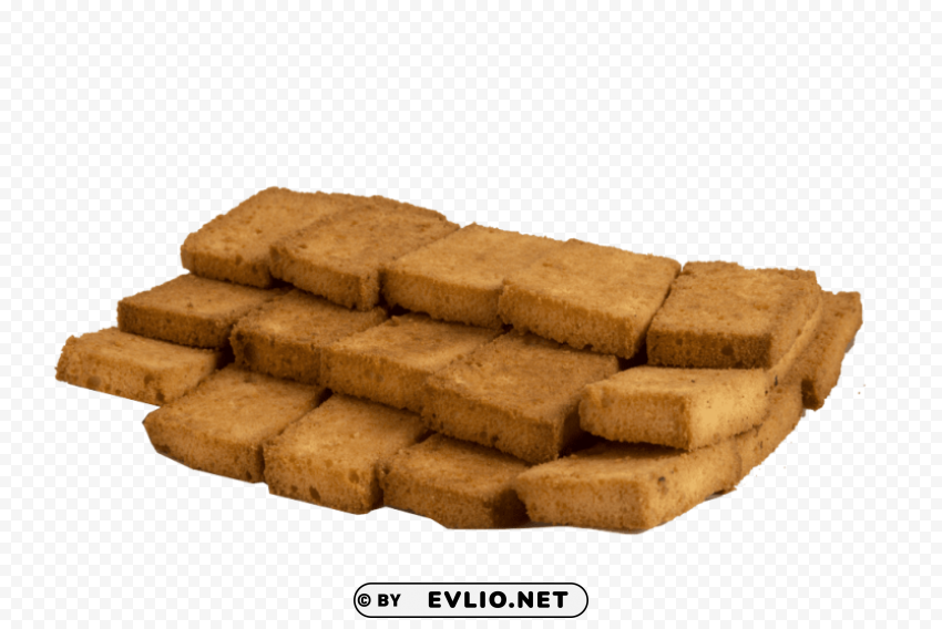 rusk PNG Graphic Isolated with Clear Background