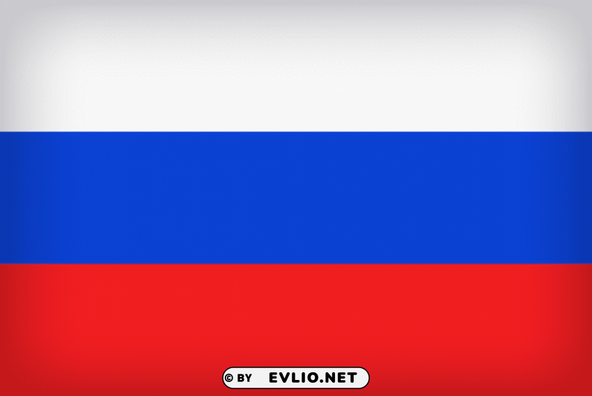 russia large flag Isolated Subject on HighResolution Transparent PNG