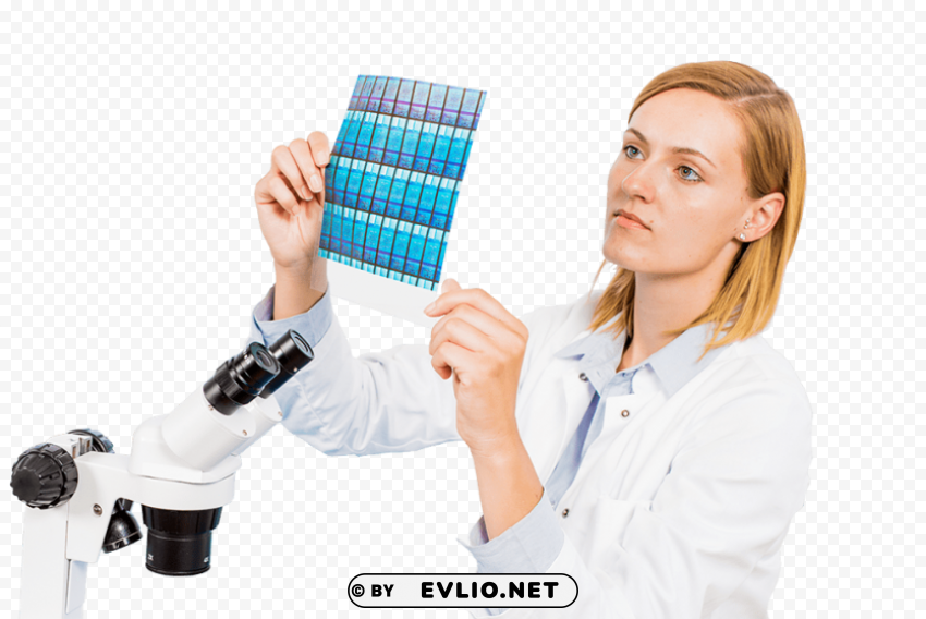 scientist PNG with cutout background