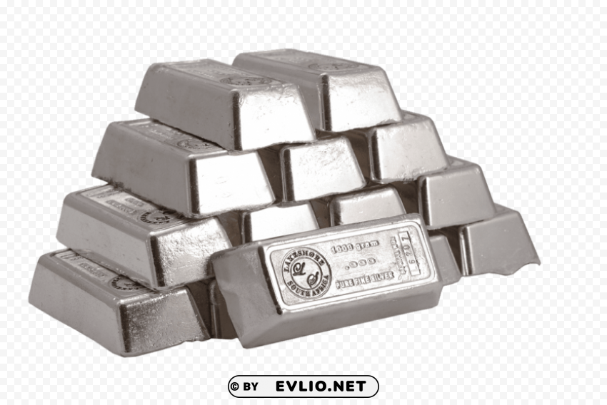 silver bars HighQuality Transparent PNG Isolation