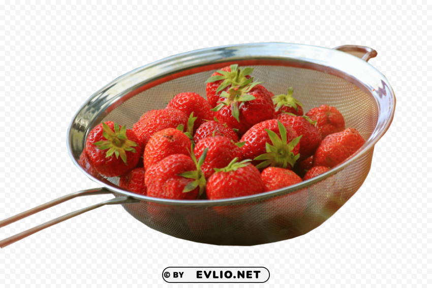 Strawberrys In A Cup Transparent Image