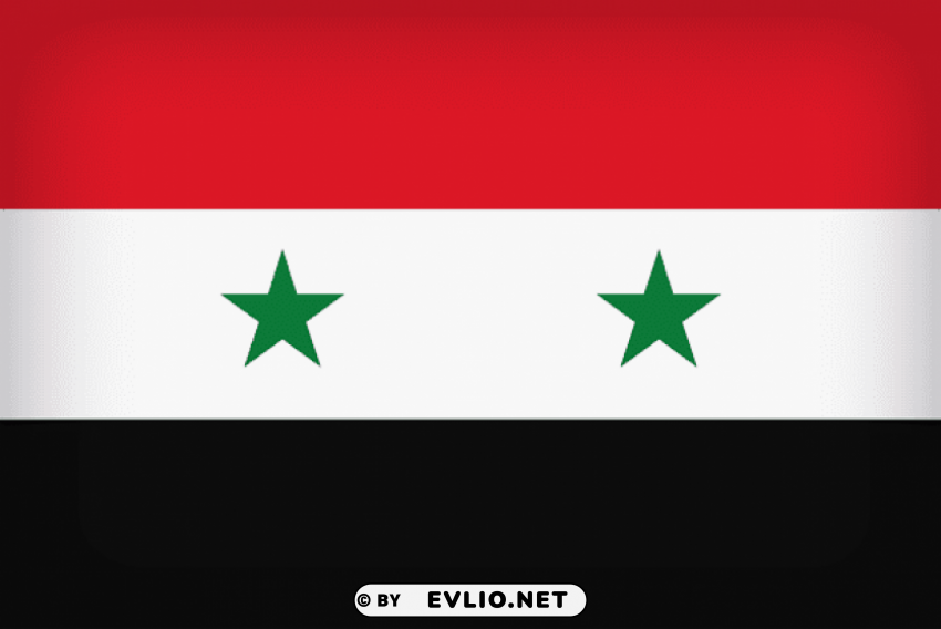 syria large flag PNG images with high-quality resolution