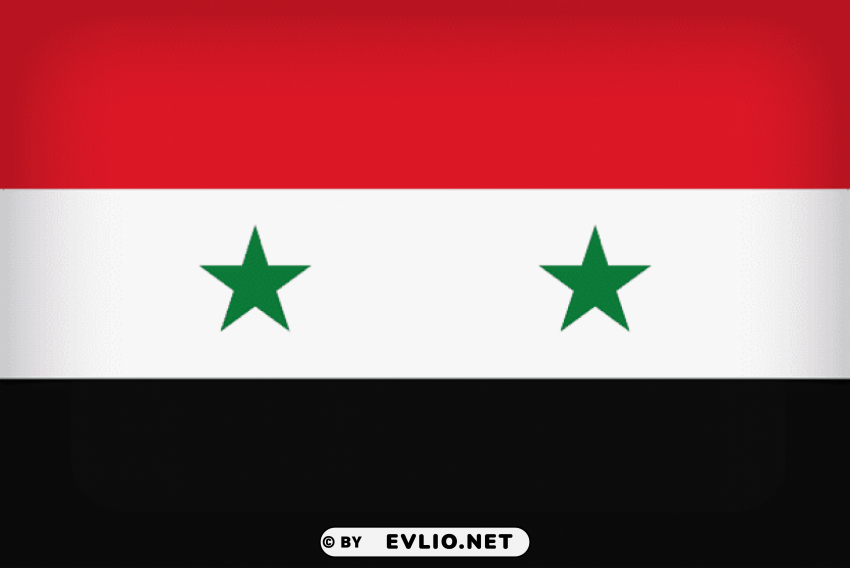 Syria Large Flag PNG Images With High-quality Resolution