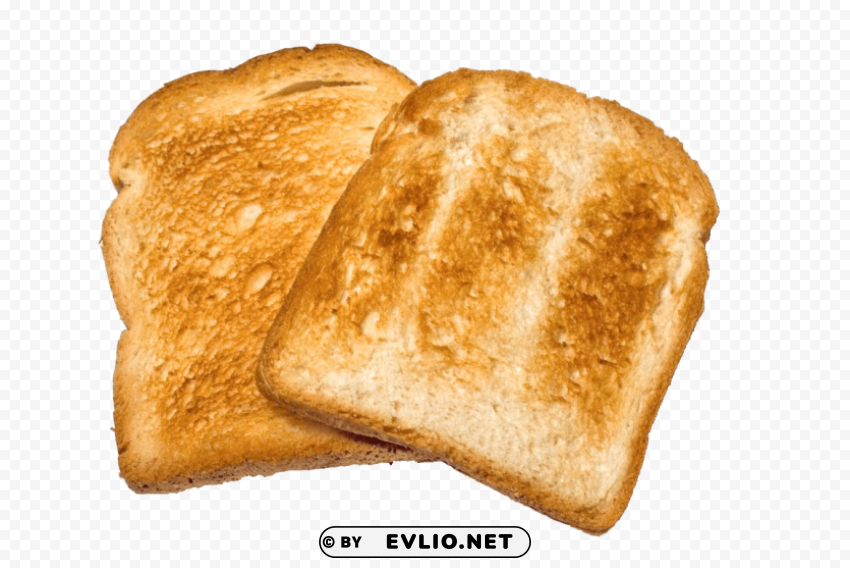 toast Isolated Item with Transparent Background PNG