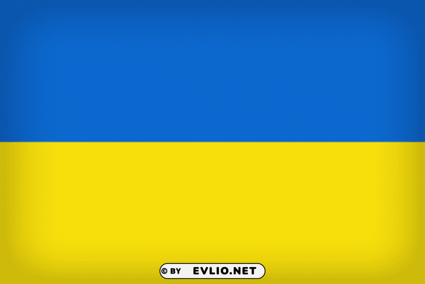 ukraine large flag PNG graphics with alpha transparency broad collection