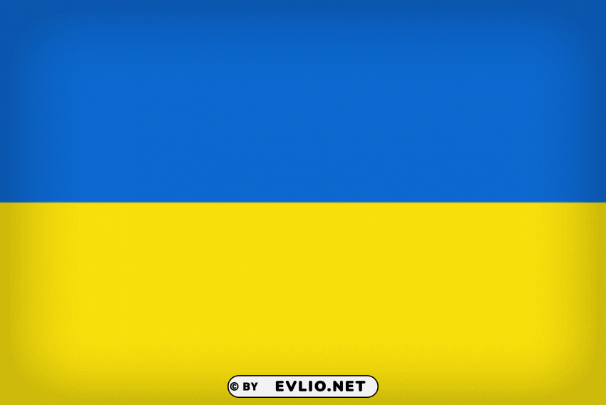 Ukraine Large Flag PNG Graphics With Alpha Transparency Broad Collection