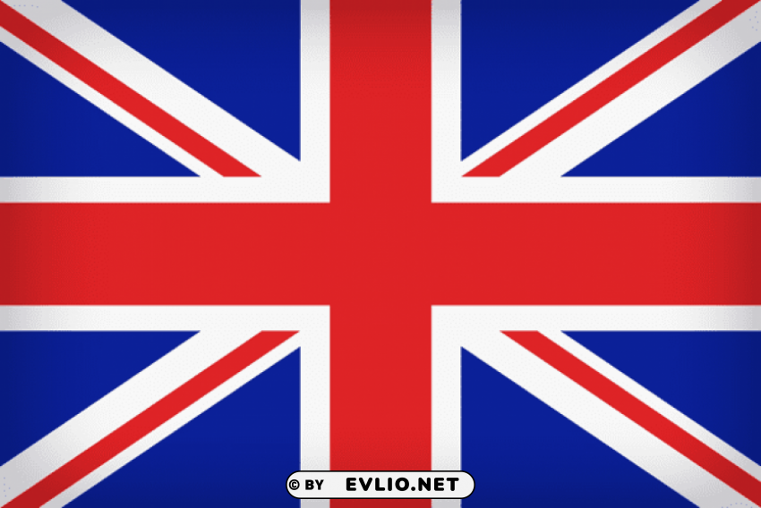united kingdom large flag Isolated Graphic on HighQuality Transparent PNG