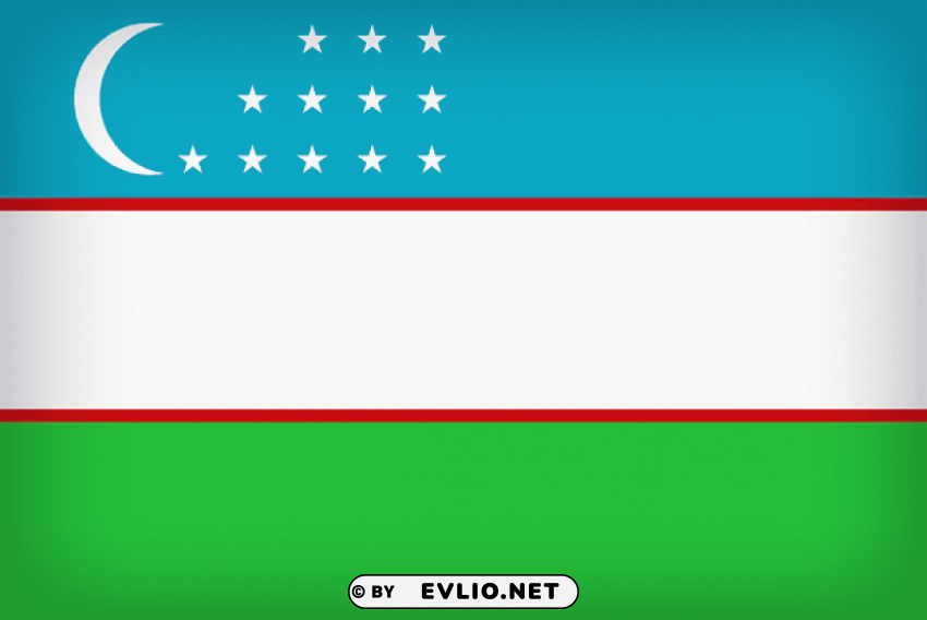 uzbekistan large flag Free PNG images with alpha channel variety