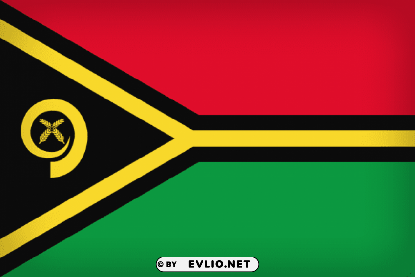 vanuatu large flag Background-less PNGs