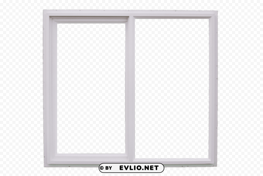 white window Clear Background PNG Isolated Design Element