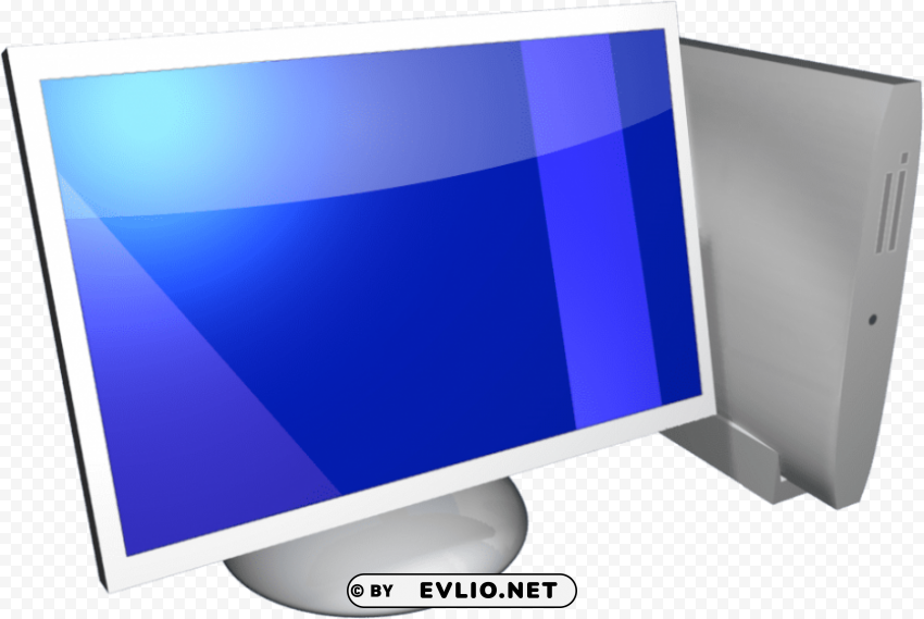 computer desktop Isolated Subject in HighResolution PNG