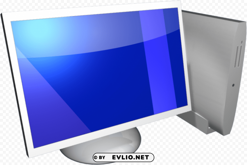 Computer Desktop Isolated Subject In HighResolution PNG