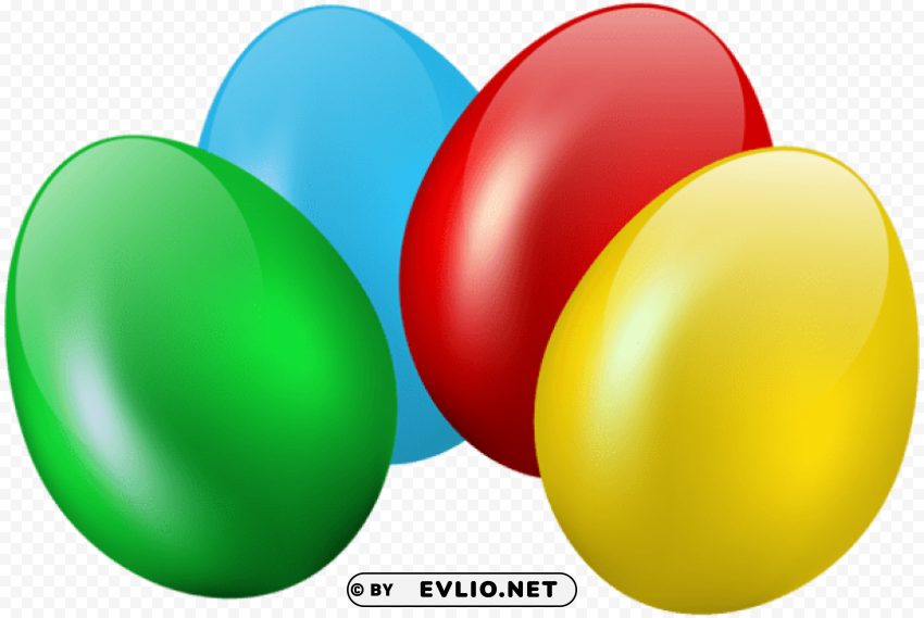 easter eggs Isolated Graphic on HighResolution Transparent PNG