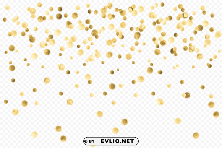 gold confetti transparent background PNG no watermark PNG transparent with Clear Background ID 57c1e715