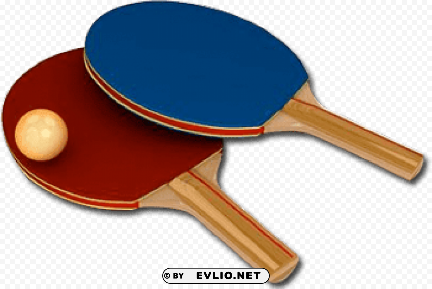 ping pong bats PNG graphics for free