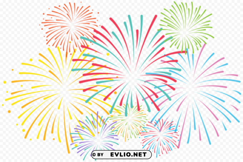 fireworks Transparent PNG Isolated Element