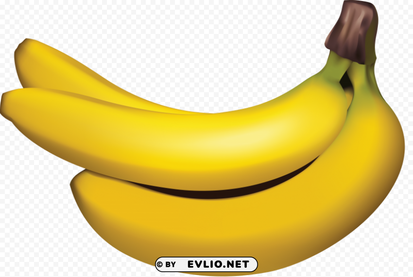 banana's PNG with alpha channel for download