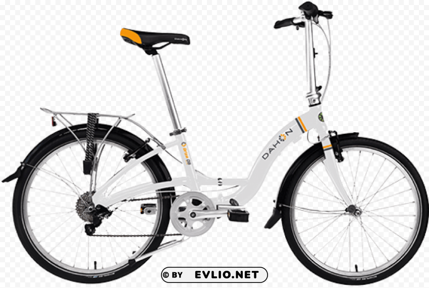 dahon briza d8 24 folding bike Clean Background Isolated PNG Graphic
