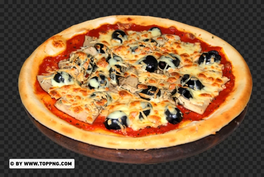 Free Pizza On A Wooden Plate HD Transparent PNG images for printing - Image ID e9d66eb5