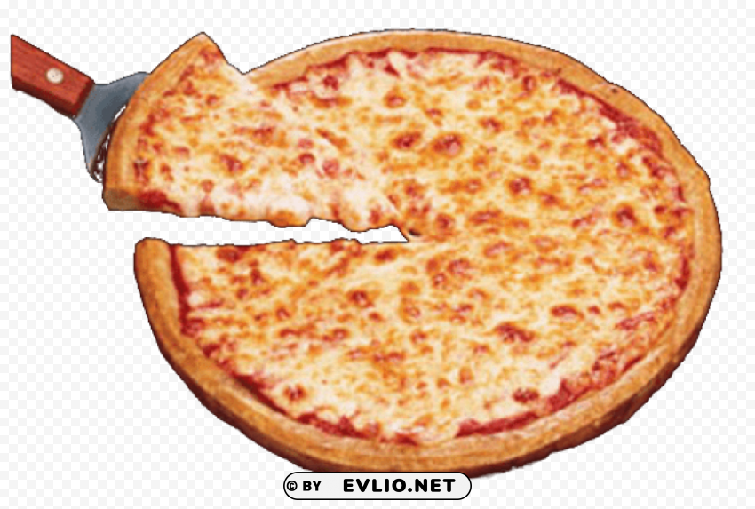 cheese pizza image Transparent background PNG stock