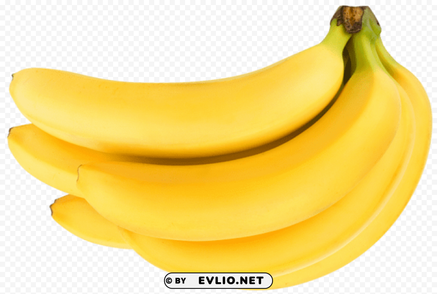 large bananas Clear Background Isolated PNG Icon