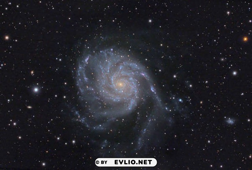 spiral galaxy m101 ursa major wallpaper Isolated Subject on HighResolution Transparent PNG