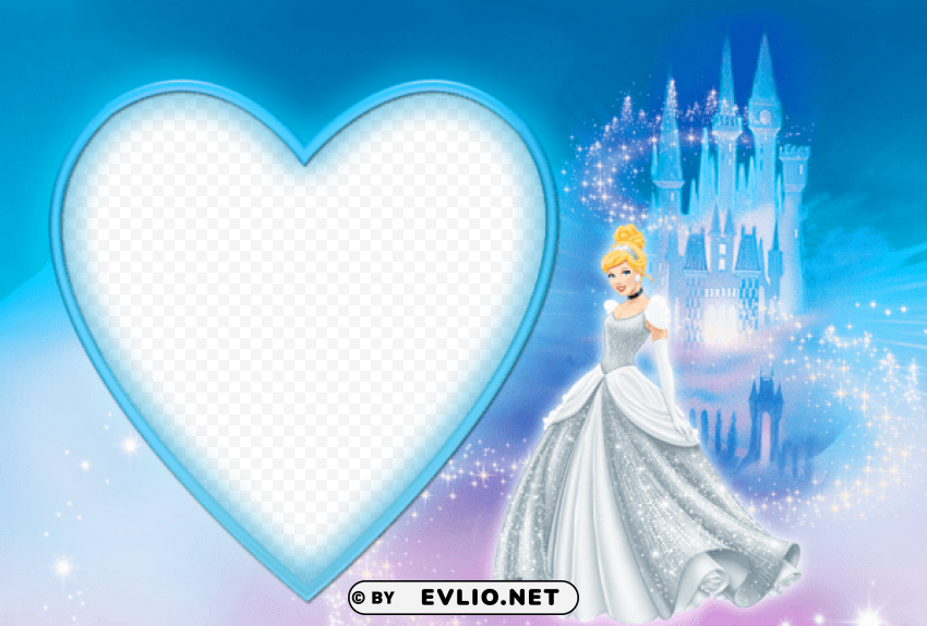 cinderella blueframe Free PNG images with transparency collection