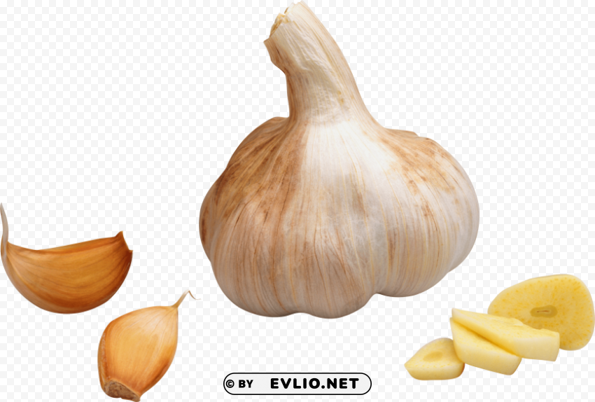 garlic Clean Background Isolated PNG Icon PNG images with transparent backgrounds - Image ID 03c70db1