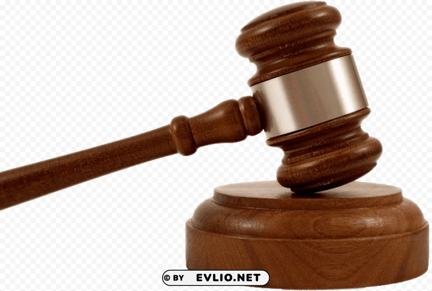 gavel Isolated Character in Clear Transparent PNG
