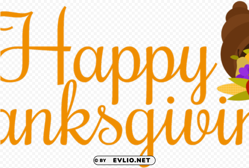 Happy Thanksgivingfunny HighQuality Transparent PNG Isolated Element Detail