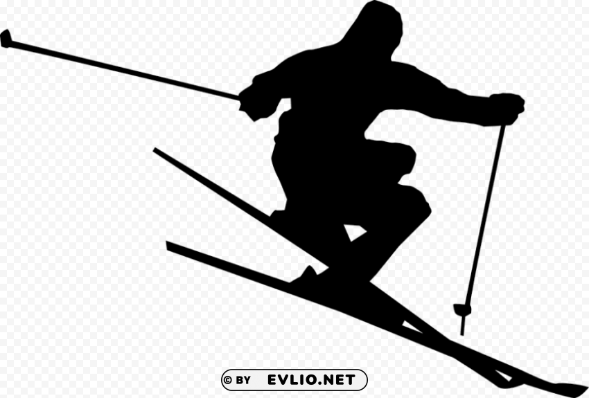 skiing PNG graphics for free