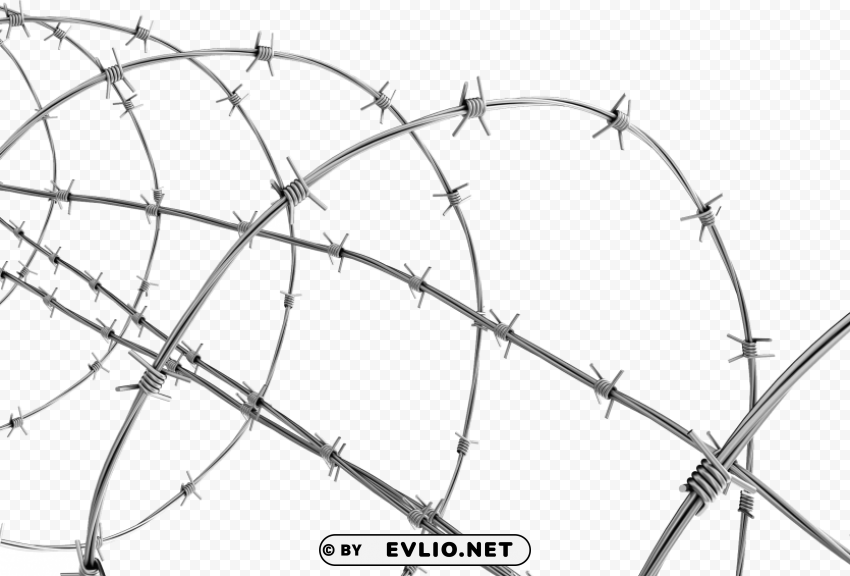 barbwire PNG transparent images for printing