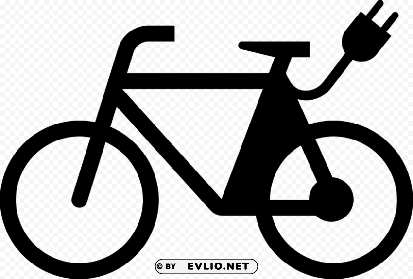 e bikes vector free Isolated Character on Transparent Background PNG