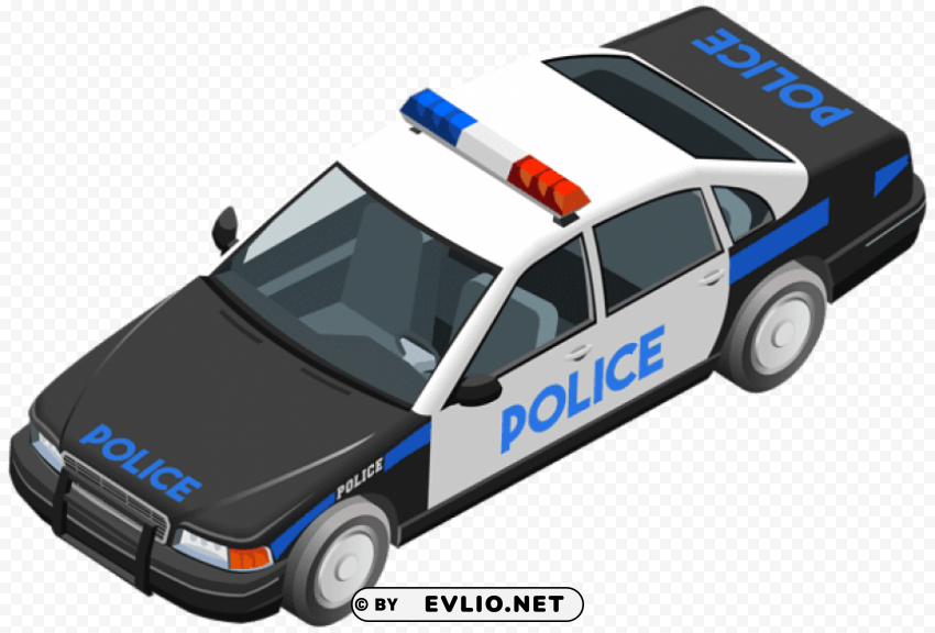 police car Transparent PNG photos for projects
