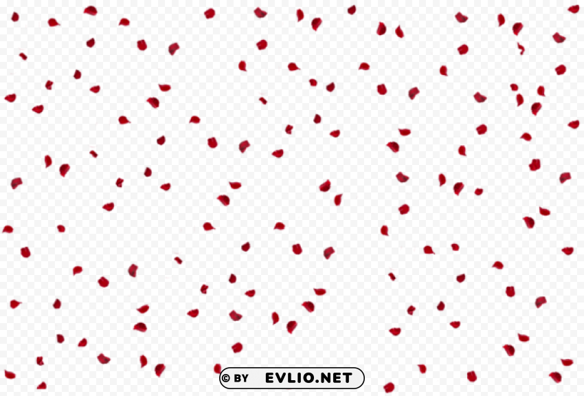 rose petals effect PNG Isolated Design Element with Clarity