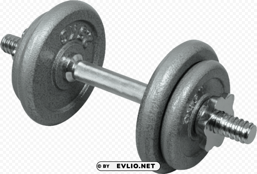 dumbbell hantel PNG with alpha channel for download