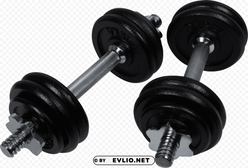 PNG image of dumbbell hantel PNG with no registration needed with a clear background - Image ID 9c216f75