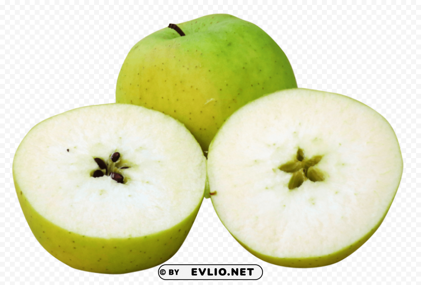 Green Apple PNG Files With Transparent Canvas Collection