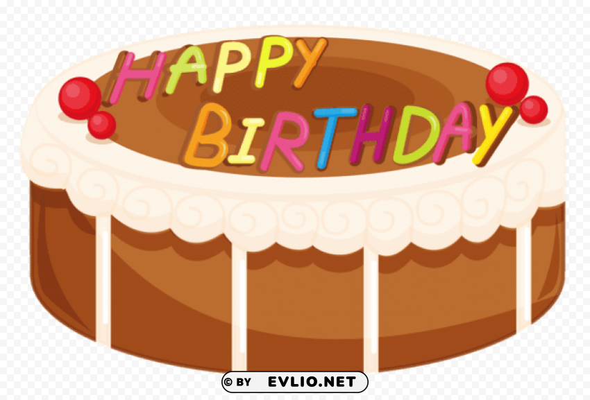 Happy Birthday Cake Clear PNG Pictures Free